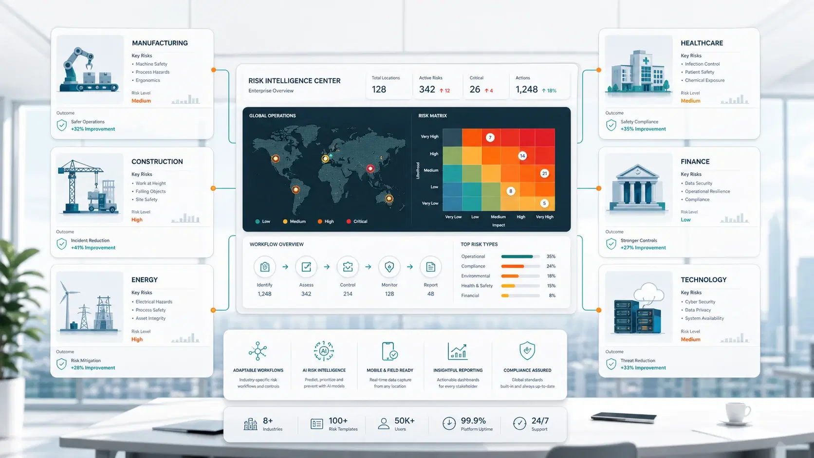 Multi sector risk scenario planning in RiskSoft