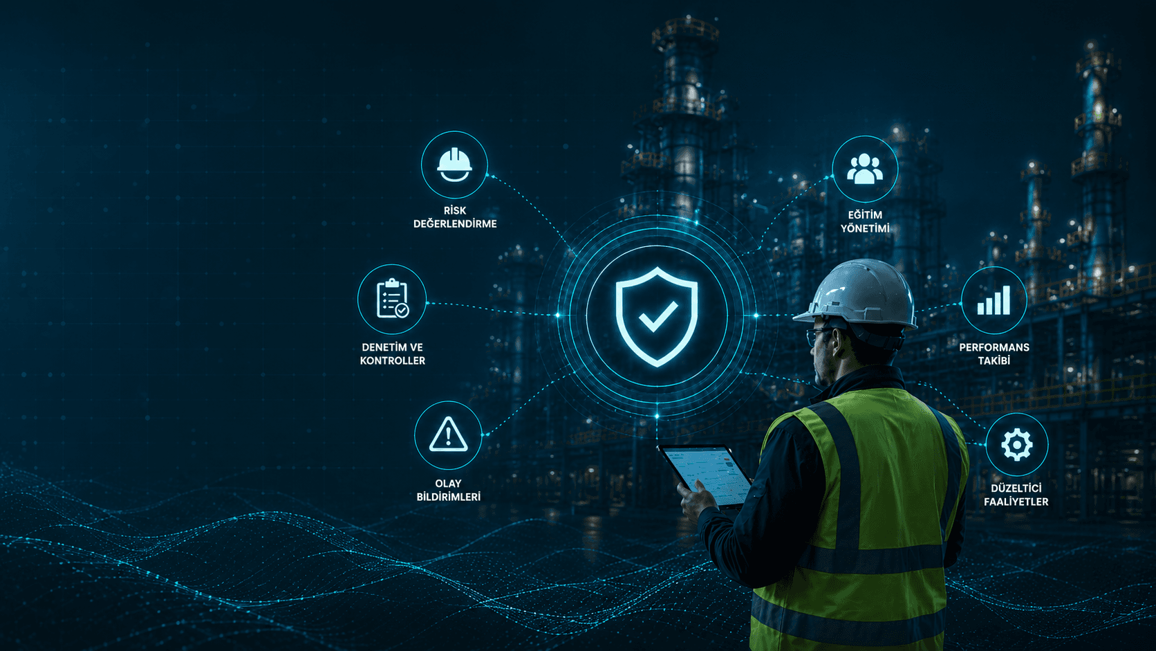RiskSoft İş Güvenliği Yönetim Sistemi çözüm görseli